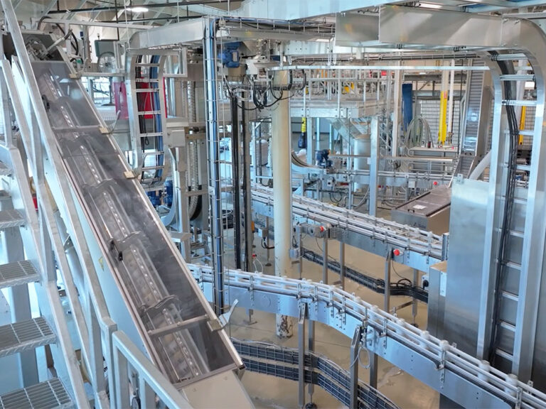 Canning Equipment in Large Manufacturing Facility